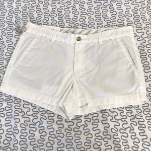 New White Chino Shorts / Size: 10